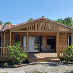 chalet bois les platanes